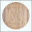 Table basse Verona d'extérieur ronde en bois d'acacia, durable et élégante pour les rassemblements inspirés de la nature