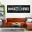 "T-Rex Boss", art textuel sur toile-2091041206