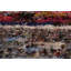 Tapis oriental abstrait marocain noué à la main 3 x 6