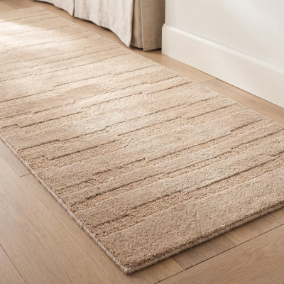 Elona Taupe Hand-Tufted Wool Rug
