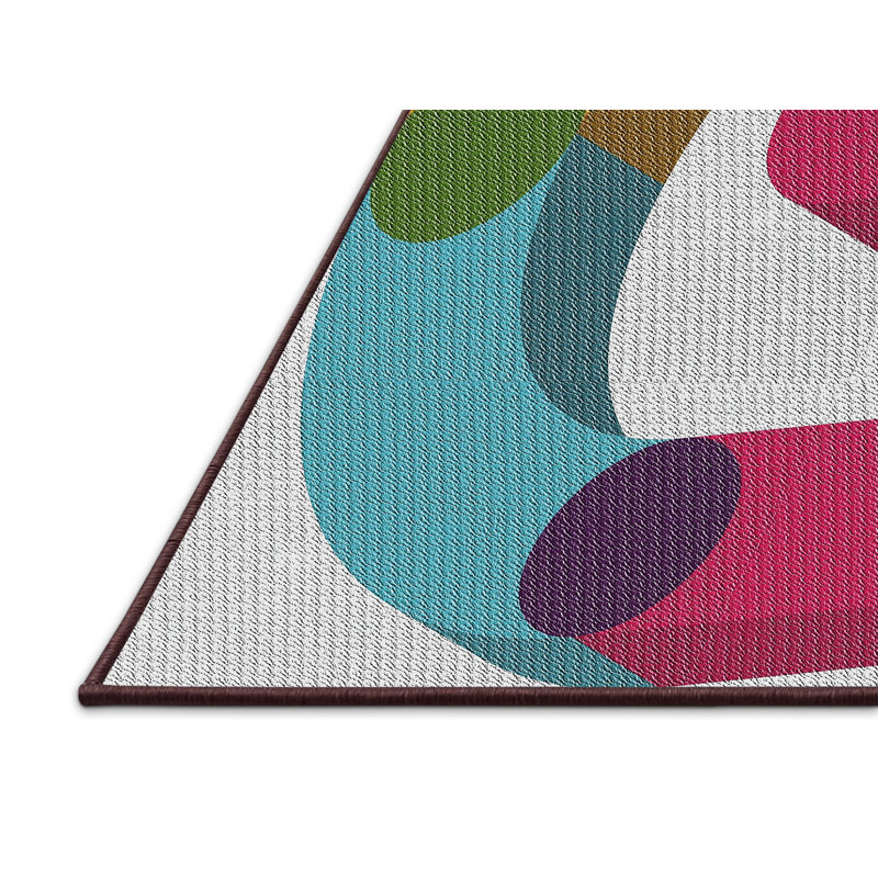 Tapis bleu, Rectangle 5 pi x 7 pi