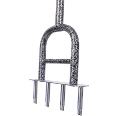 Lawn Coring Aerator, 4 Corer Plug Aerator Tool with Soft Rubber Grip