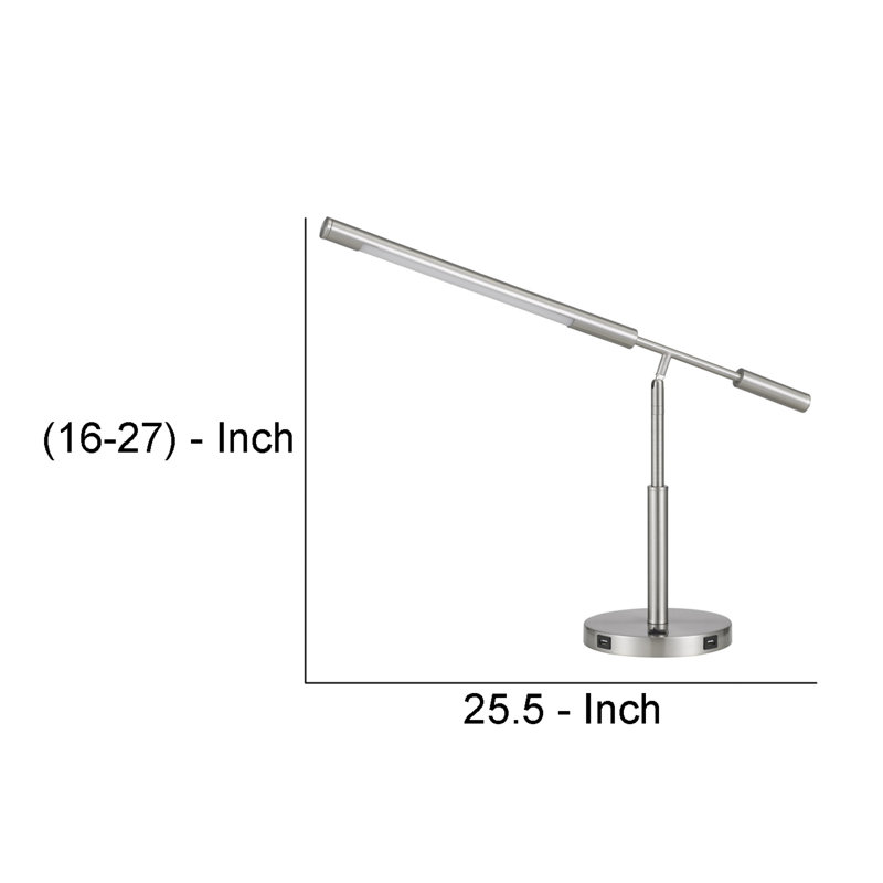 Infield Metal USB Desk Lamp
