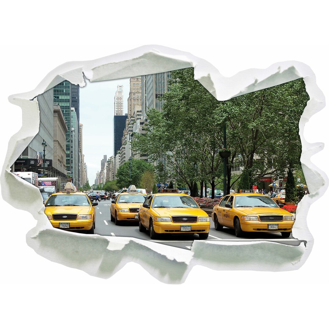 Wandtattoo Taxis in New York