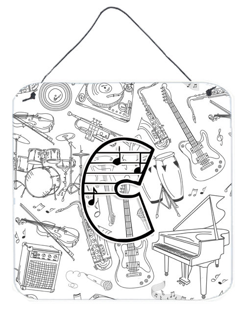 Monogramme « notes musicales », C
