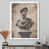 White Picture Framed