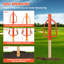 Post Hole Driver 18 LB Fence Post Driver T Post Driver Metal Manual Fence Post Hammer with Handle for Installing Fence Posts