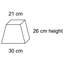 Fabric Square Lamp Shade-10290166-127113981