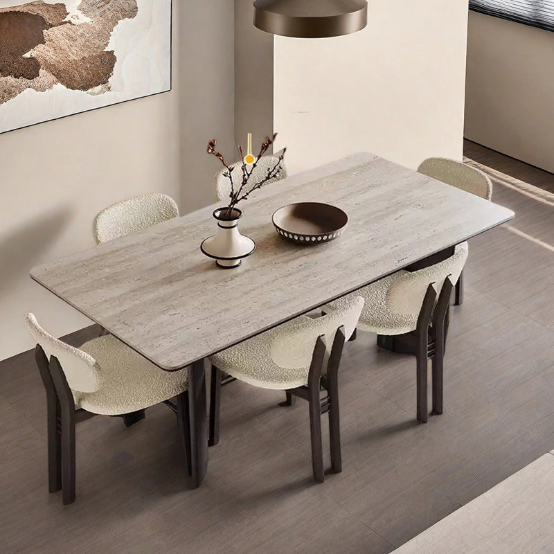 Table de salle à manger rétro Retro, H 29,53 po x L 70,87 po x l 31,5 po