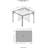 Sojag Grey Curtains for Messina/Mykonos Gazebos, Spun, Outdoor Shades-27121807