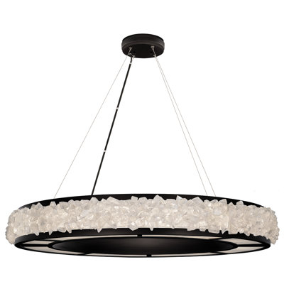 Lustres ronds 38 "Arctique Halo