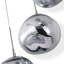 Luminaire suspendu en verre Kadnis Triple