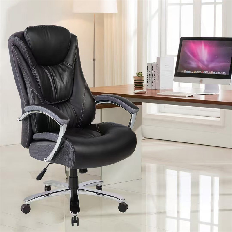 High Backrest PU Material Office Chair With Adjustable Height