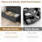 Modern 7-Drawer Dresser, 55 Inch Wide Wood Storage Chest for Bedroom, Living Room, or Entryway-2135867540