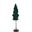 Parasol de table de marché à 3 niveaux Dark 9Ft-1049341973