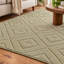 Aspire Homeware Beige Geometric Area Rug -1662145237-1662145243