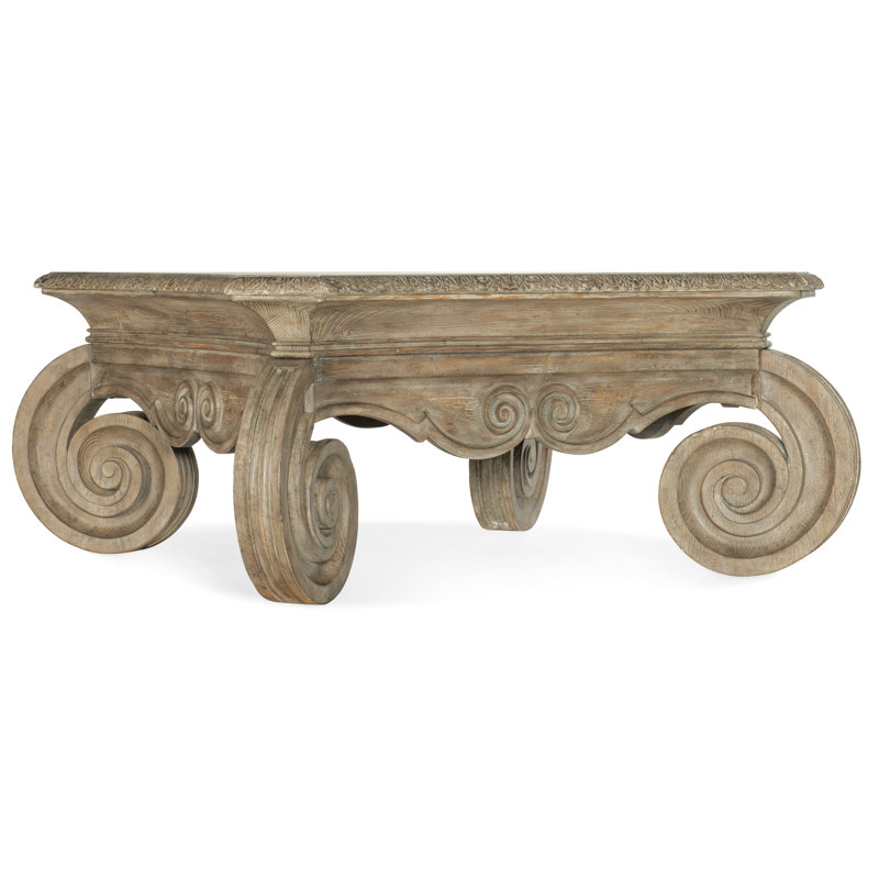 Castella Traditional Brown Square Wood Coffee Table with Storage