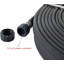 Atayal Garden Pvc Flat Soaker Hose 1/2 Inch X 50 Ft -heavy Duty Copper Connector  Plastic Connector