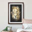 The Face of a Lion - Picture Frame Graphic Art Print-56856812-56856815