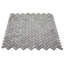 Herringbone Honed 1" x 2" Marble Chevron Mosaic Wall & Floor Tile