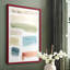 Watercolor Swatches I, reproduction encadrée - bois massif-425767585-425767611