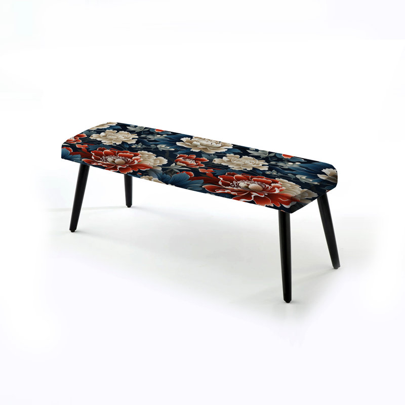 Dynastie Ming - banc noir rembourré chinois Ming