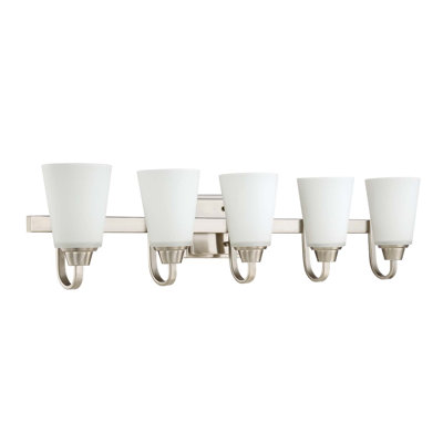 Éclairage pour meuble-lavabo 5 lumières Colfax
