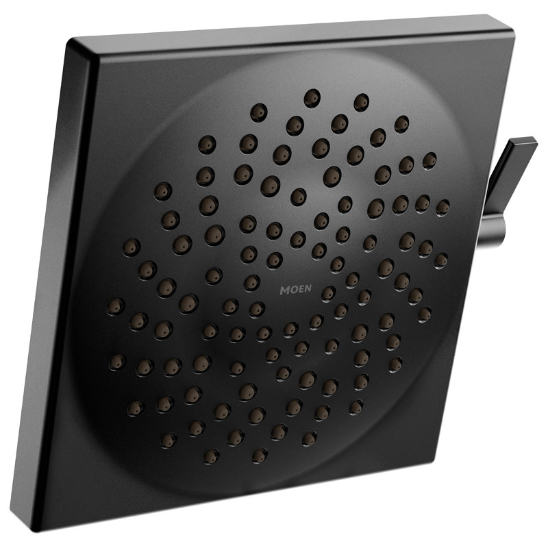 Pomme de douche 1,75 gallons par minute avec immersion Velocity, Noir mat