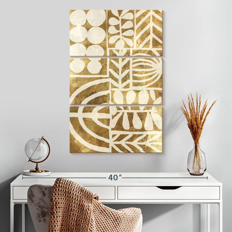 Avery Botanic Print Beige, 32" H x 20" W