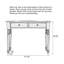 Bureau simple en bois massif American-1897079586
