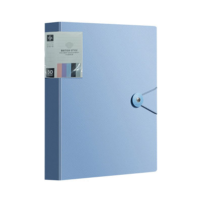 Transparent Insert Folder 30 Page A4 Data Book, Music Score Folder, Certificate Collection Book, Test Paper Storage Book, Transparent Insert Folder