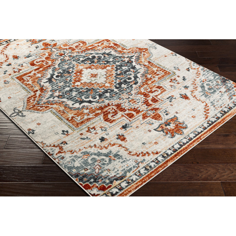 Aldusa Oriental Indoor Rug, Rectangle 5'3" x 7'