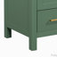 Meuble-lavabo vert 30 po avec lavabo simple