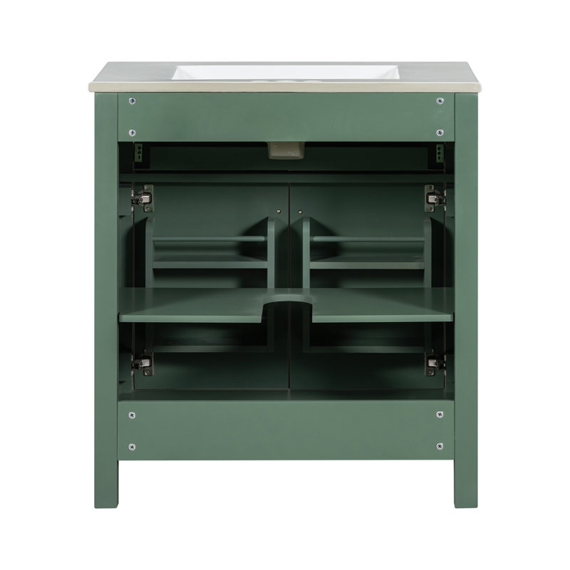 Meuble-lavabo double 60 po