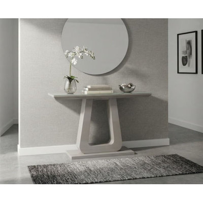 Console Gary en gris chaud