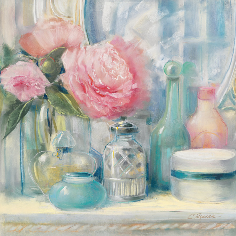 «Reflective Moment I» par Carol Rowan, reproduction d'art sur toile tendue, H 30 po x l 30 po x P 1,25 po