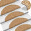 Carpet Stair Treads Cream 56x17x3 cm