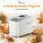 Davivy 3.5LB Bread Maker Machine with 15 Programs, 3 Loaf Sizes and 3 crust settings, 15-Hour Delay Timer, 1-Hour Keep Warm & Nonstick Pan