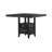 Norry Square Counter Height Table with Storage in Brown