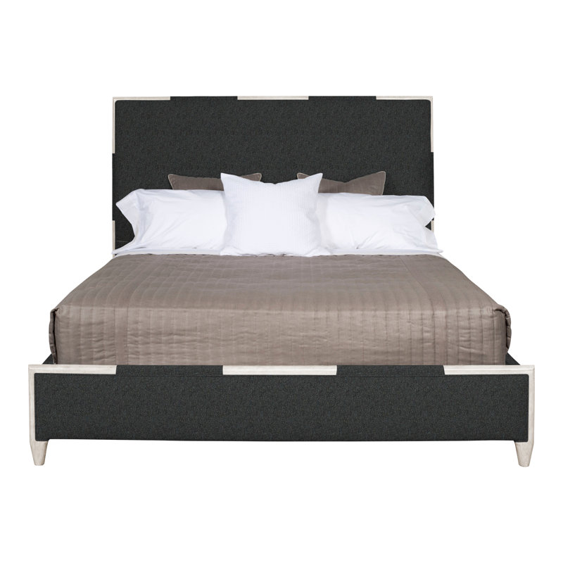 Thom Filicia Home Chatfield King Bed, Ian Lagoon, Casa Blanca