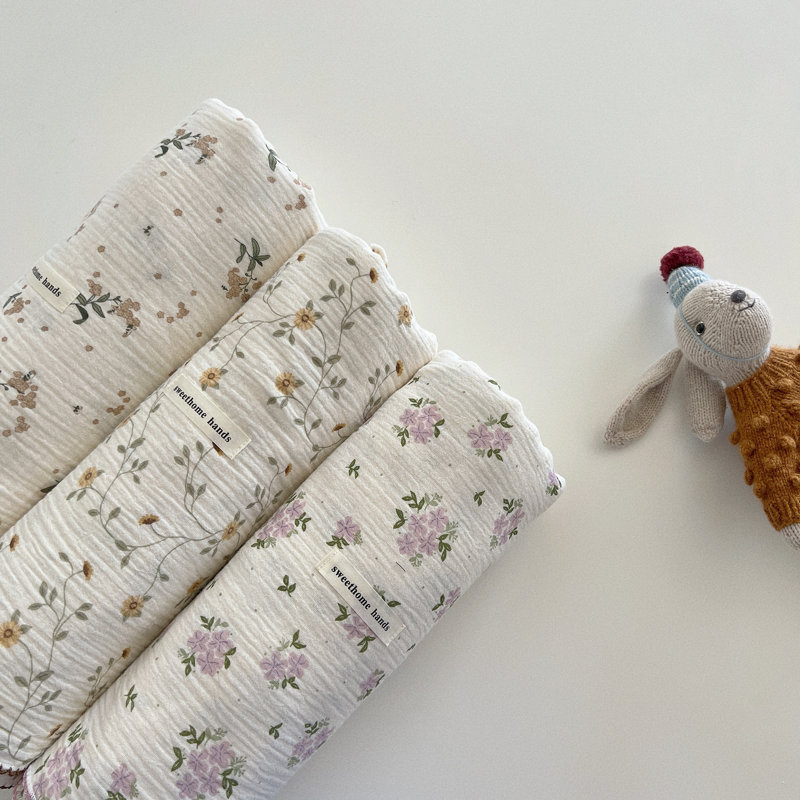 Couverture mignonne pour bébé en coton