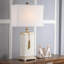 Lampe de table Waltrip 29,5 po crème
