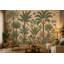 Panneau mural jungle tropicale Illustration botanique murale rétro-129447021-129447024