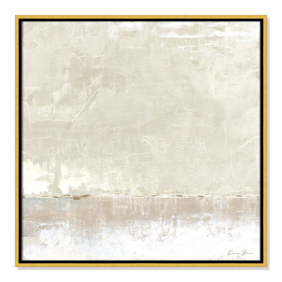 Delevan Better Days - Floater Frame Print on Canvas