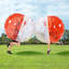 Boule gonflable de 5 pi / 1,5 m PVC Sumo Zorb de couleur rouge VEVOR