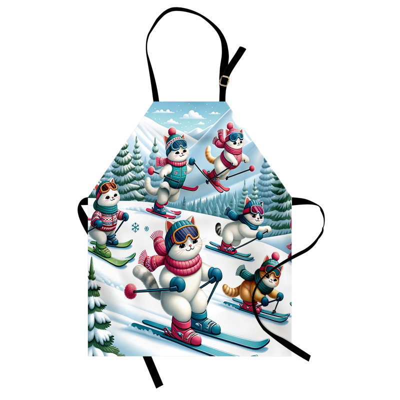 No Pattern Bib Apron