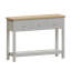 Beacsfield 3 Drawer Console Table Slim Hallway & Living Room Furniture Shaker Style-107197536