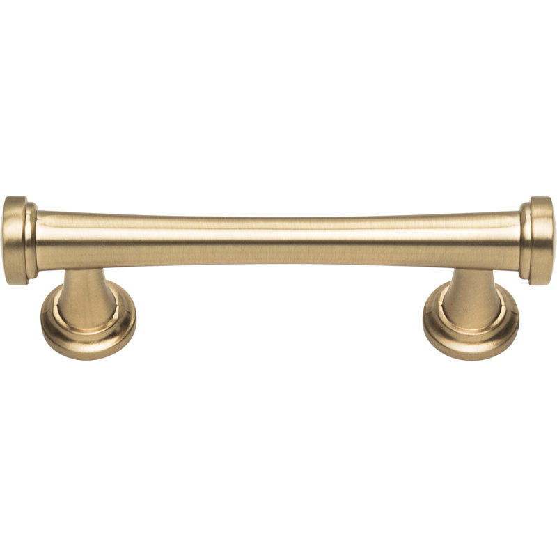 Champagne Brushed Nickel Traditional Bar Pull Handle