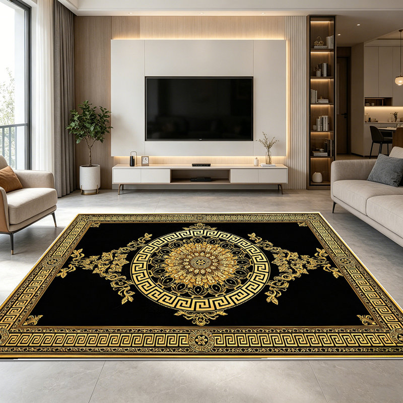1PC green cherry and pink bow heart printed area rugs for Living Room, Soft and Comfortable, Suitable for all seasons, easy-to-maintain, machine washable Indoor floor mat, Under Table Farmhouse suitable for kitchen, dining table, bedroom, entryway,