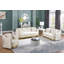 Ensemble de repose-pieds rond avec rangement, table basse 2 en 1, table basse-2039093719